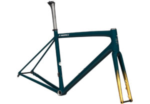Specialized S-works Aethos Frameset Gloss Forest Green/Gold Pearl/Flake Silver 56